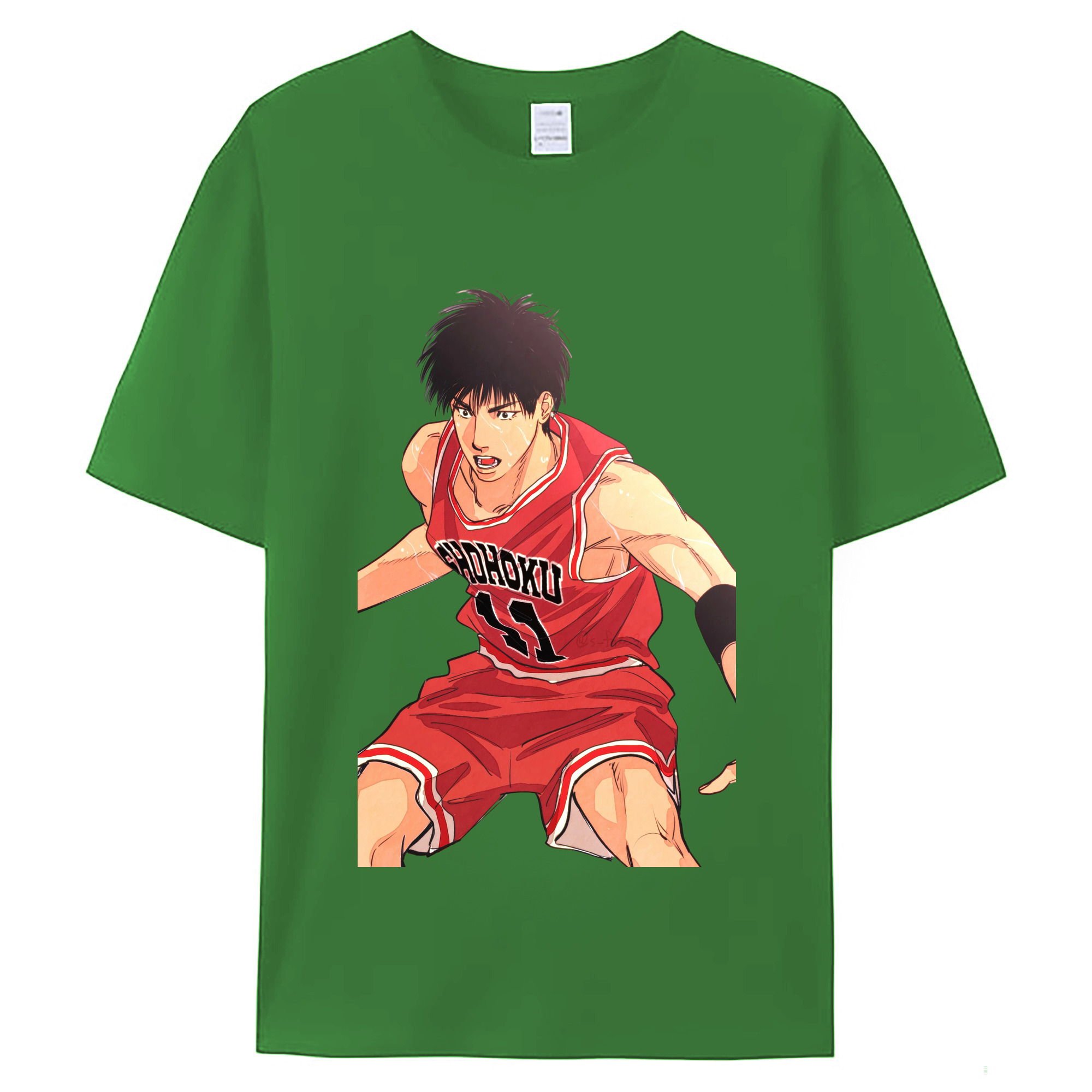 （画像用） SLAM DUNK／スラムダンク レディースカジュアルプリントTシャツ（綿100％）